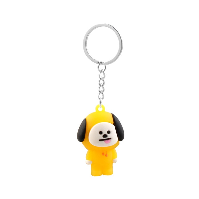 Band Member Personalized Cute Cartoon Keychains For Women Men Jewelry Key Chain Bag Car Pendant